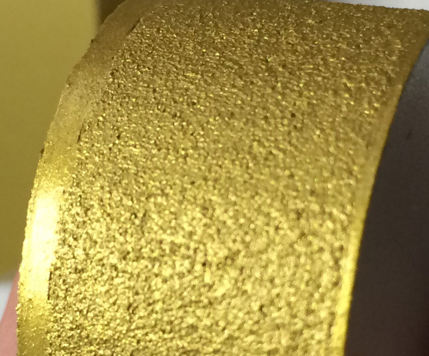 ゴールド側面塗装